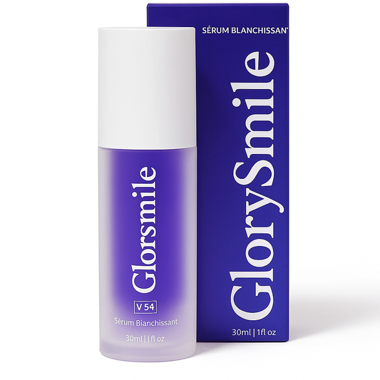 Correcteur de teinte V34 GlorySmile – Dentifrice violet blanchissant