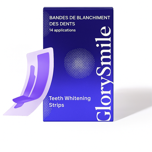14 Bandes Blanchissantes V34 – Blanchiment Dentaire Professionnel à Domicile | GlorySmile