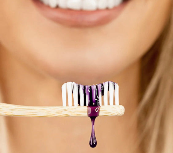 Glory Smile Correcteur de Teinte V34- Dentifrice Violet Blanchissement