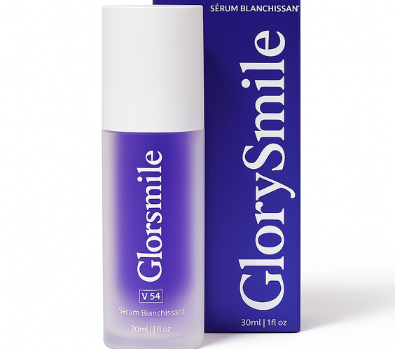 Correcteur de teinte V34 GlorySmile – Dentifrice violet blanchissant
