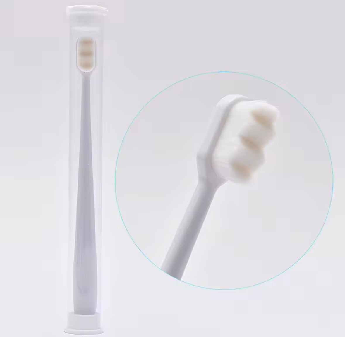 🦷 Brosse à Dents Ultra Douce Nano | Nettoyage Profond et Doux