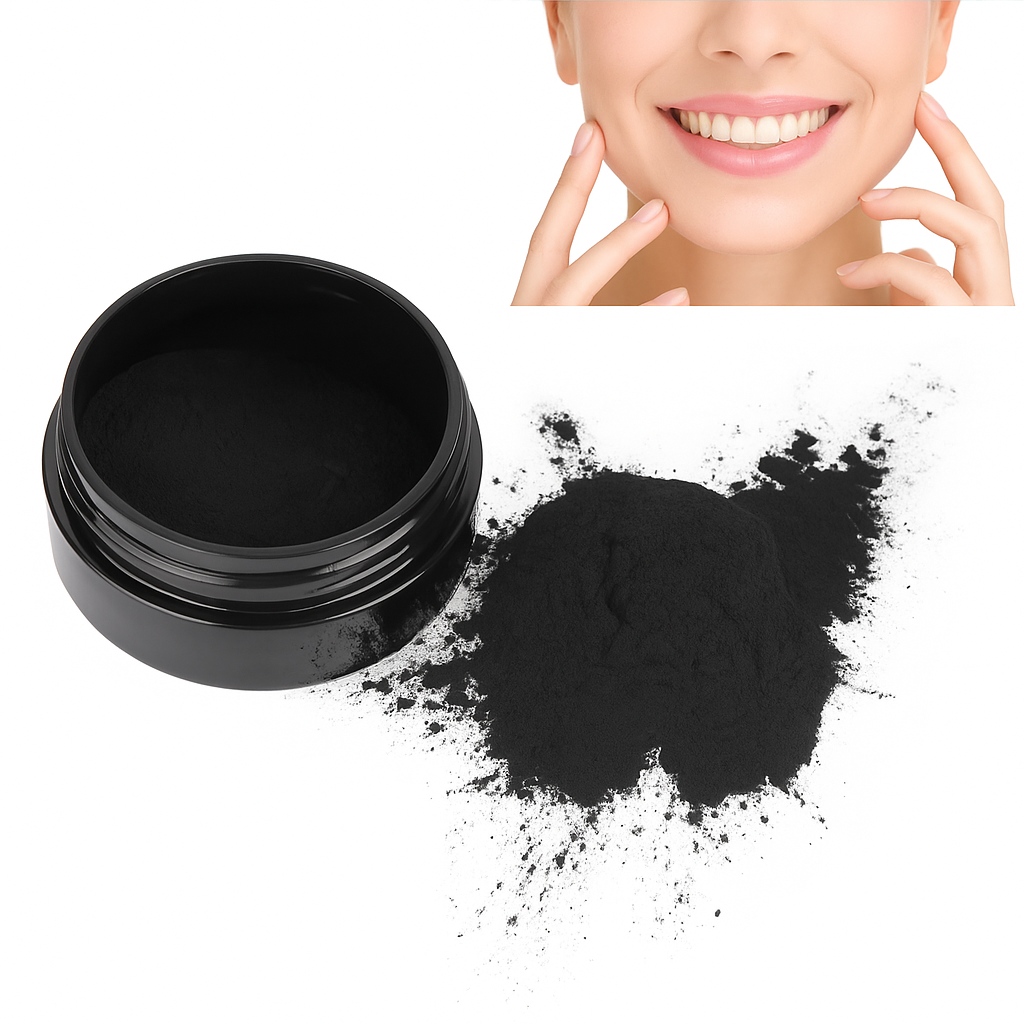 Kit de soins dentaires poudre de charbon actif GlorySmile